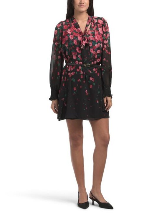 JACQUIE THE LABEL Dresses & Skirts - JACQUIE THE LABEL Elsie Mini Dress With Belt